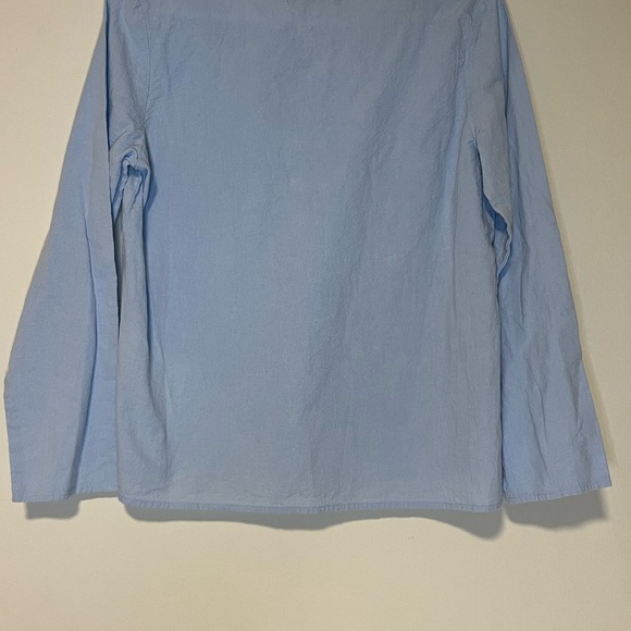 Nora Cora Light Blue Daisy Blouse small - Picture 2 of 7